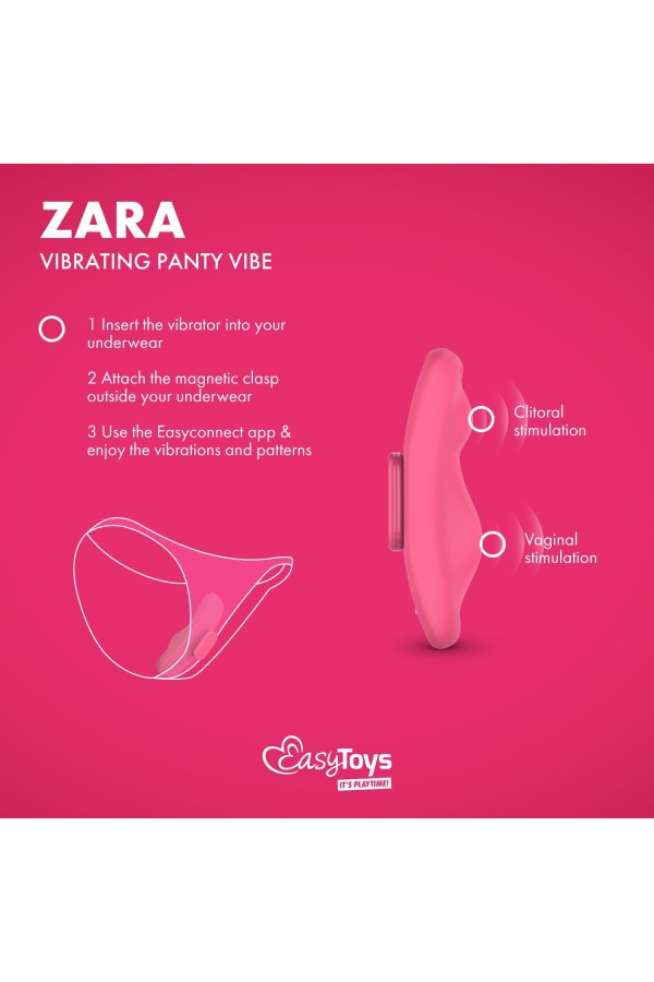 EasyConnect - Panty-Vibrator Zara, app-gesteuert