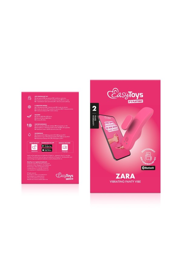 EasyConnect - Panty-Vibrator Zara, app-gesteuert