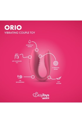 EasyConnect - Paarvibrator Orio, app-gesteuert