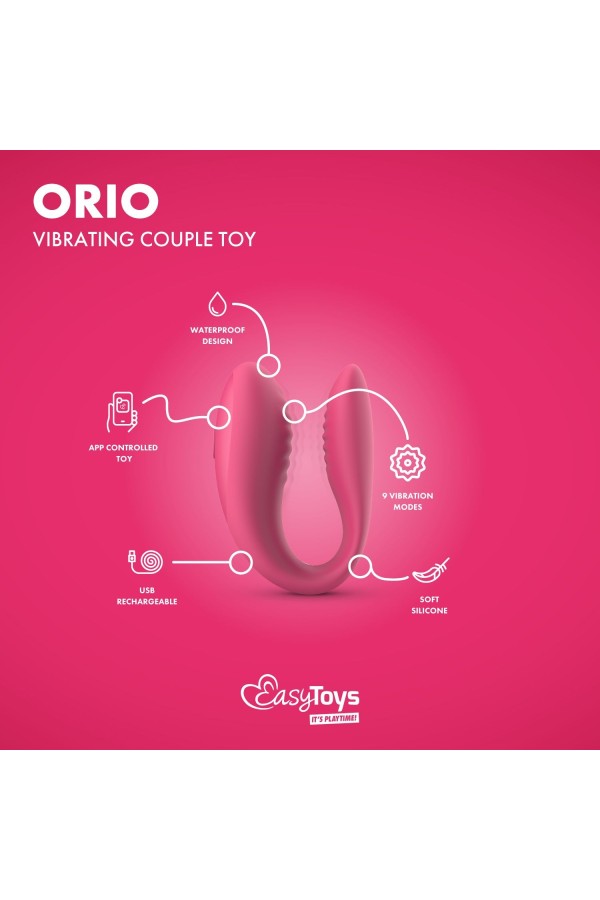 EasyConnect - Paarvibrator Orio, app-gesteuert