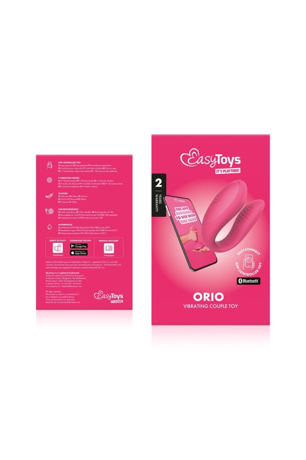 EasyConnect - Paarvibrator Orio, app-gesteuert
