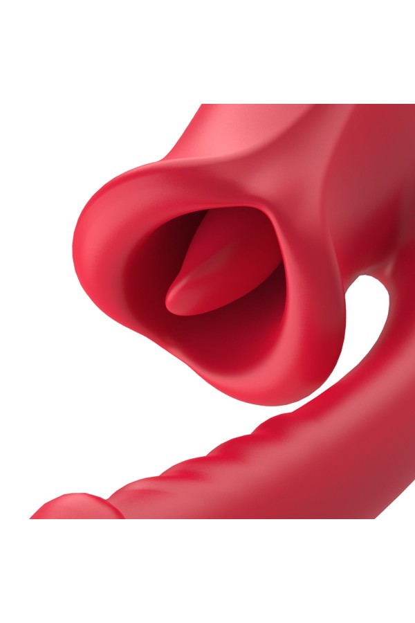 Teazers Dildo mit Klitorisstimulator