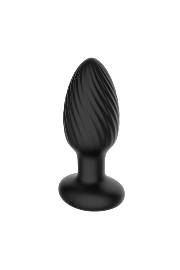 Nexus - Tornado Rotierender Butt Plug - Schwarz