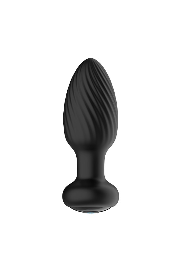 Nexus - Tornado Rotierender Butt Plug - Schwarz