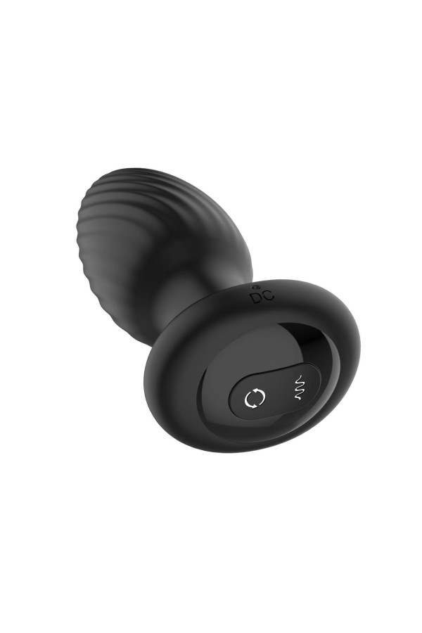 Nexus - Tornado Rotierender Butt Plug - Schwarz