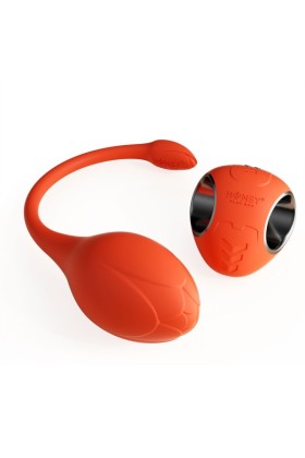 HoneyPlayBox - LILI App-gesteuerter Eier-Vibrator Orange