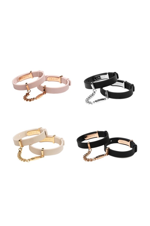 Crave - ID Handschellen - Beige