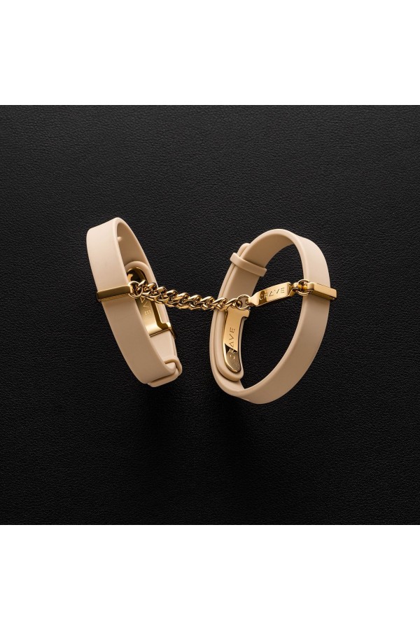 Crave - ID Handschellen - Beige
