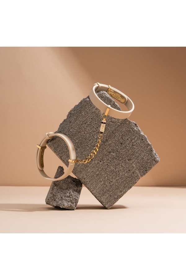 Crave - ID Handschellen - Beige
