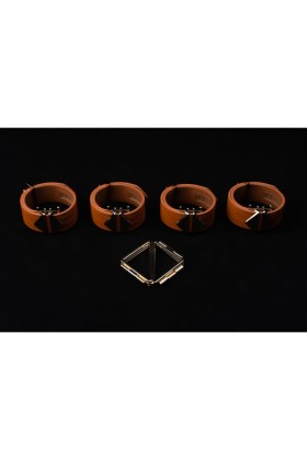 LOCKINK - Hogtie-Set - braun