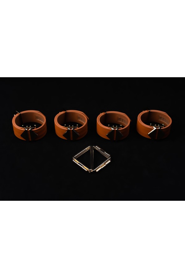 LOCKINK - Hogtie-Set - braun
