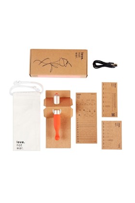 Love Not War - Meile Orange