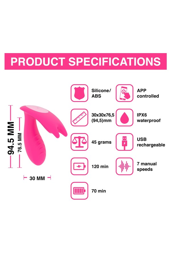 Magic Motion - Eidolon Smart Wearable Dual Motor Vibrator