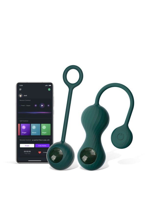Magic Motion - Duo Smart Kegel-Vibrator mit Gewichten - Grün