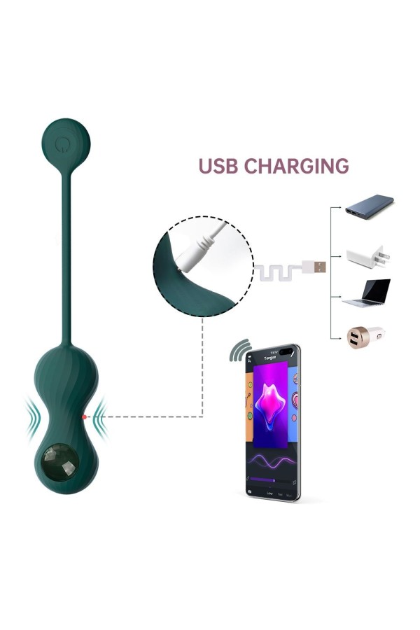 Magic Motion - Duo Smart Kegel-Vibrator mit Gewichten - Grün