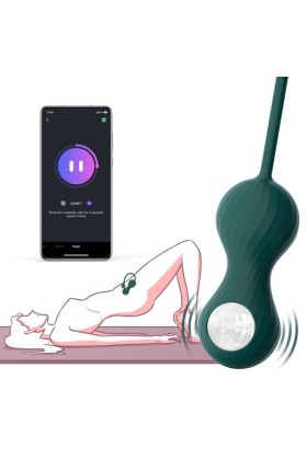 Magic Motion - Duo Smart Kegel-Vibrator mit Gewichten - Grün