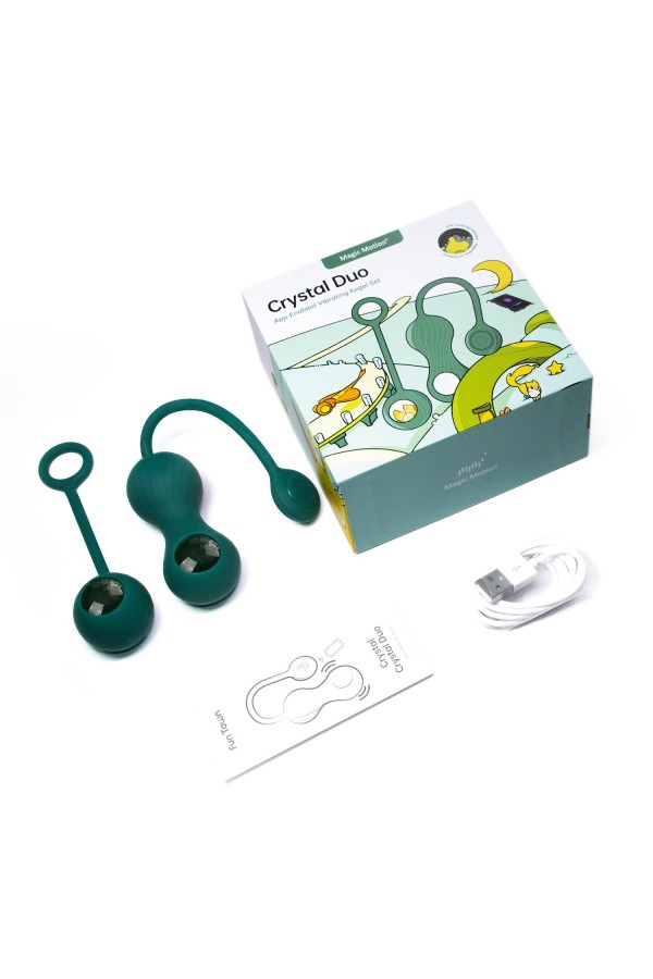 Magic Motion - Duo Smart Kegel-Vibrator mit Gewichten - Grün