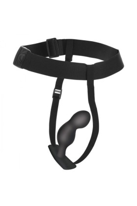 P-Spot Plugger Analplug mit Gurt und Fernbedienung