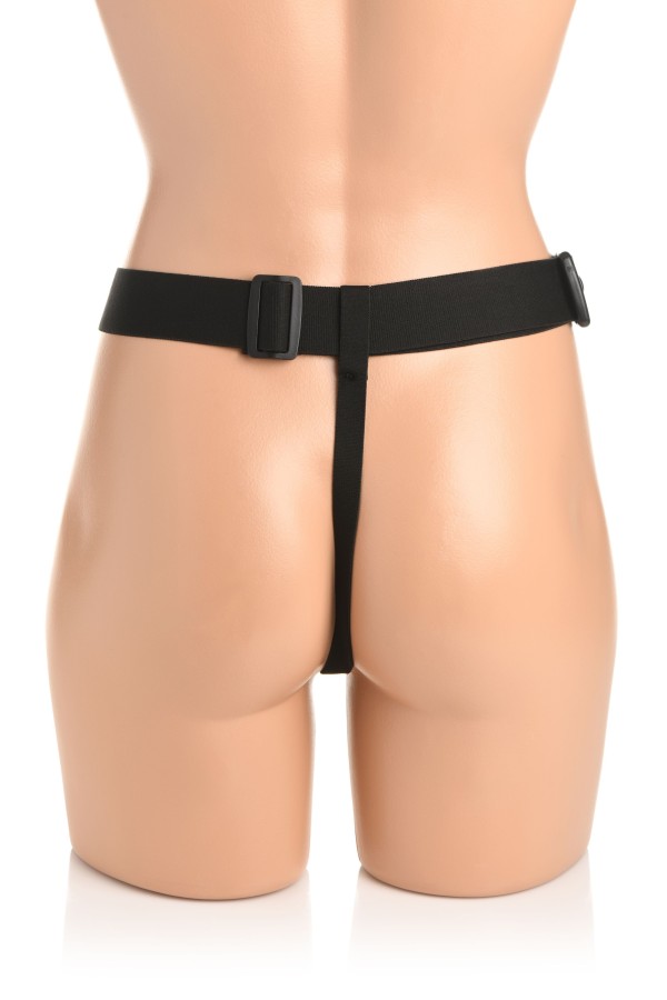 P-Spot Plugger Analplug mit Gurt und Fernbedienung
