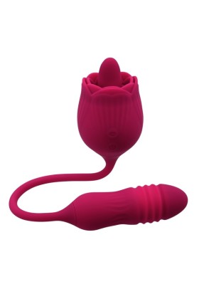 Evolved - Wild Rose Zungen-Vibrator - Rot