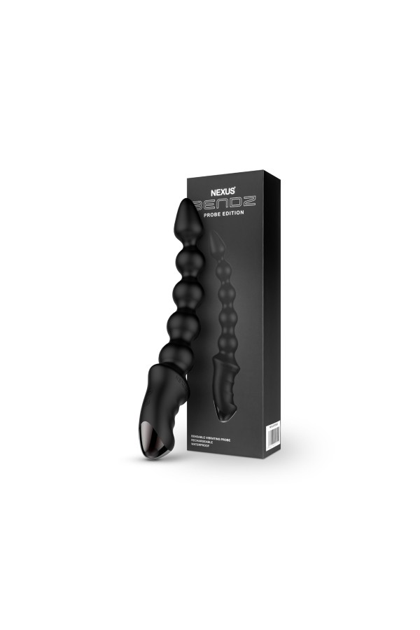 Nexus - Bendz Vibrator Anal-Kette - Schwarz