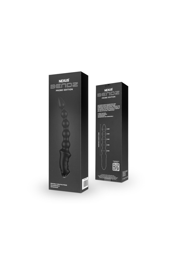 Nexus - Bendz Vibrator Anal-Kette - Schwarz