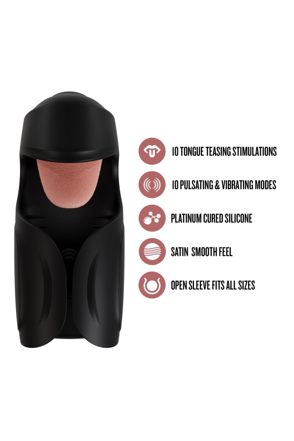 M for Men - Lickety Split Masturbator - Schwarz