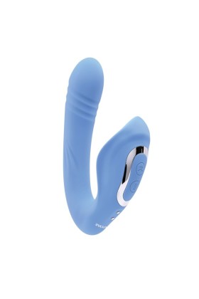 Evolved - Tap and Trust Vibrator - Hellblau