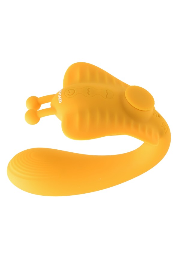 Evolved - Der Monarch Strapless Strap On Vibrator - Gelb