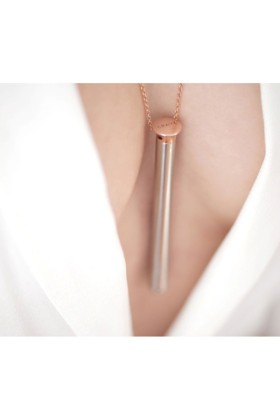Crave - Vesper Vibrator Ketting - Rose Goud