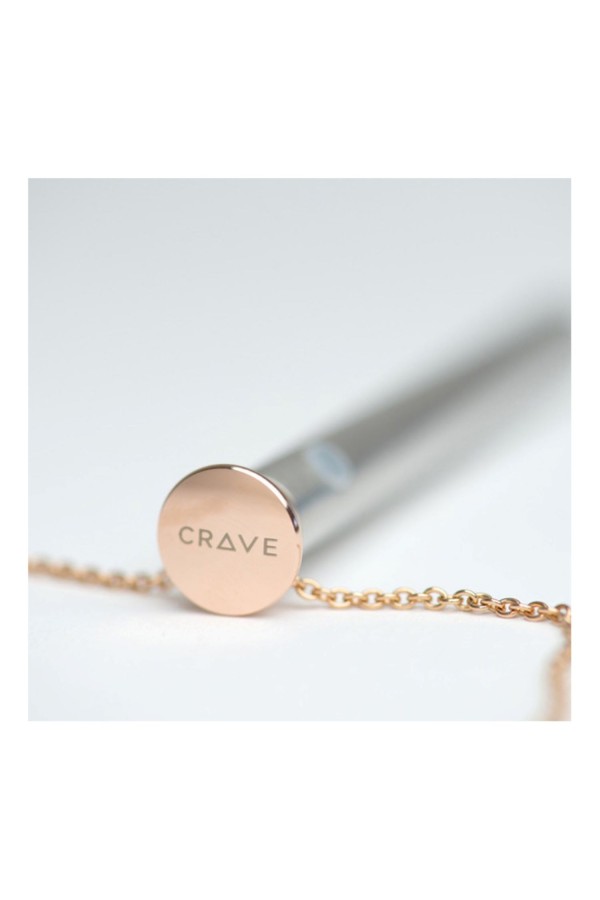 Crave - Vesper Vibrator Ketting - Rose Goud
