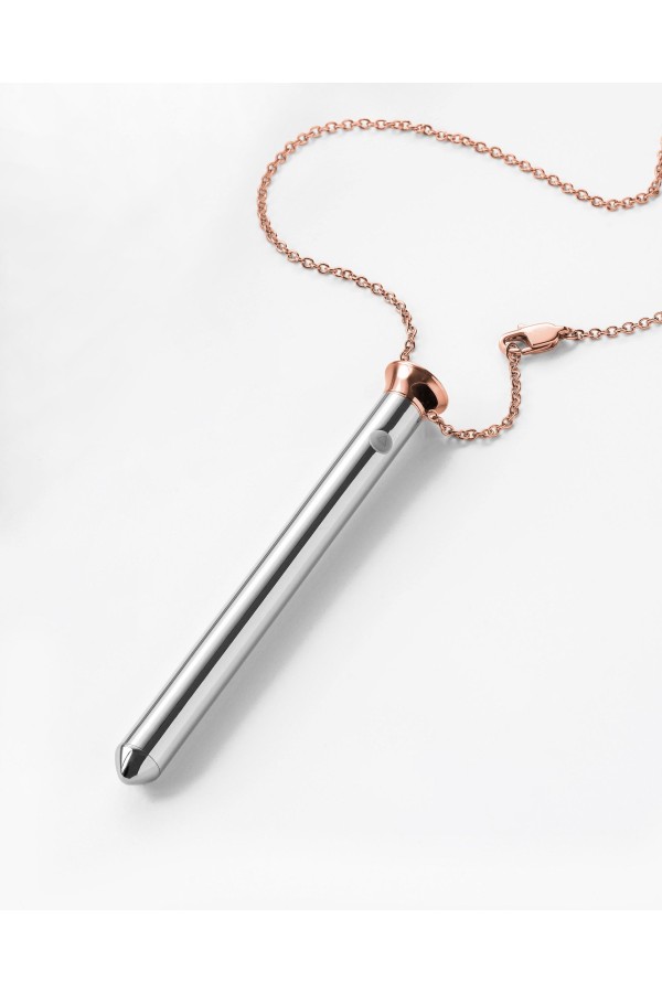 Crave - Vesper Vibrator Ketting - Rose Goud
