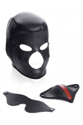 Scorpion-Hood mit abnehmbarer Augenbinde und Mundteil