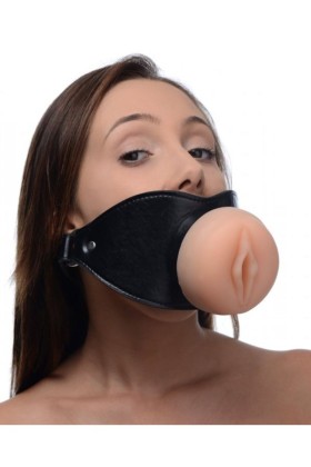 Pussy Face Mundknebel für Oralsex