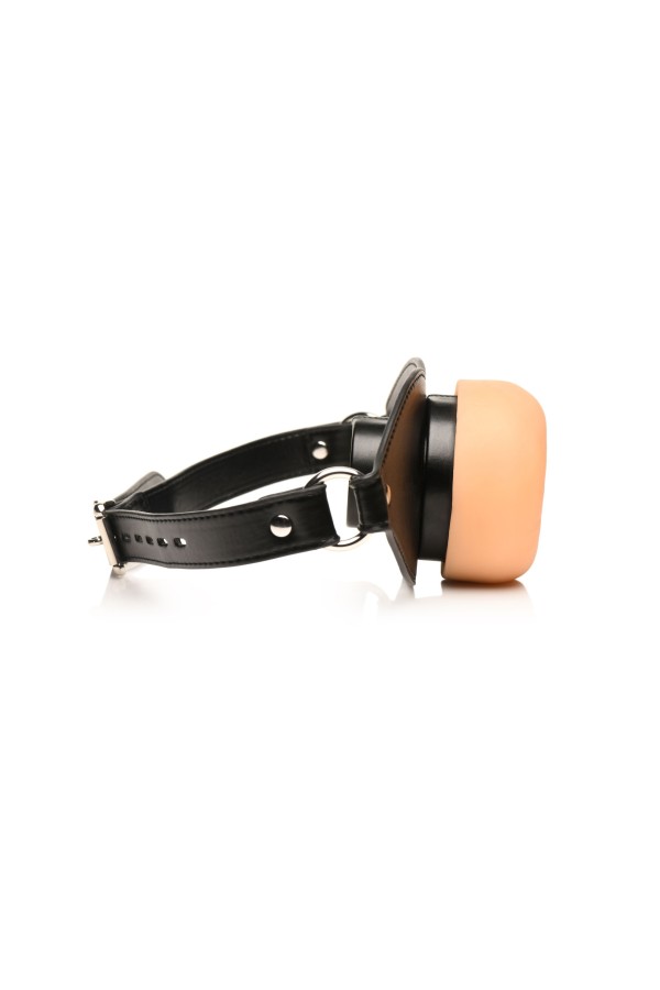 XR Brands - Ass Face Mundgag - Beige
