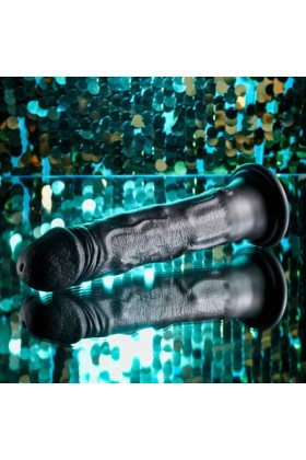 Evolved - Black Thunder Vibrationsdildo - 25 cm