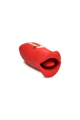 Lickgasm Kuss plus Vibrationskuss Stimulator - Rot