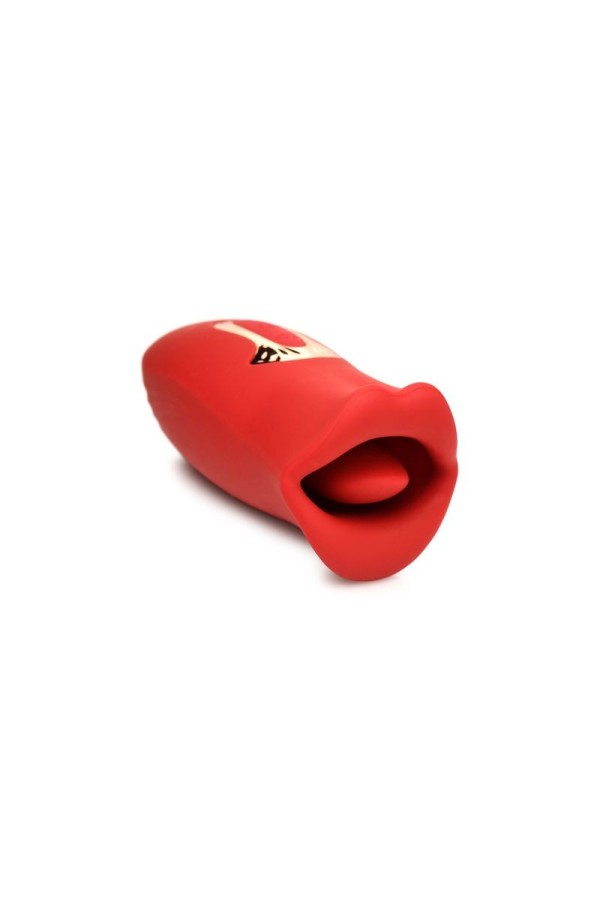 Lickgasm Kuss plus Vibrationskuss Stimulator - Rot