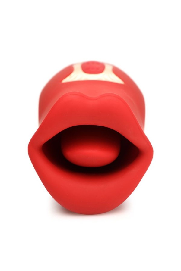 Lickgasm Kuss plus Vibrationskuss Stimulator - Rot