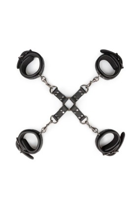 Hogtie With Hand and Anklecuffs