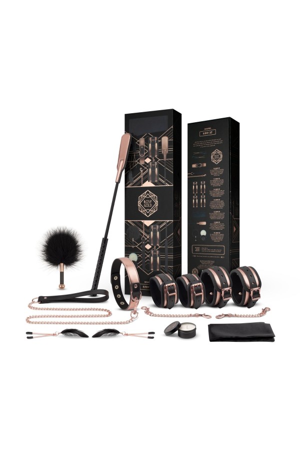 Rosy Gold - Nouveau BDSM-Set