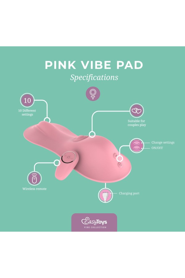 Vibe Pad Klopfend plus Vibrierend - Rosa