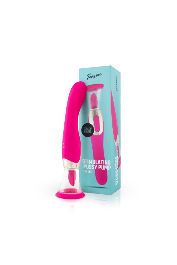Teazers - Pleasure Pump mit G-Punkt Vibrator - Pink