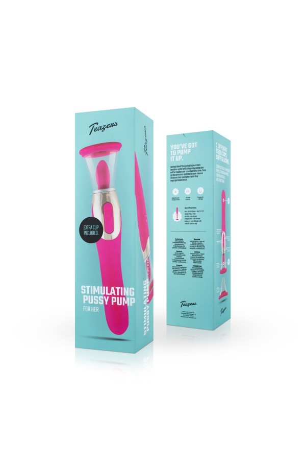 Teazers - Pleasure Pump mit G-Punkt Vibrator - Pink