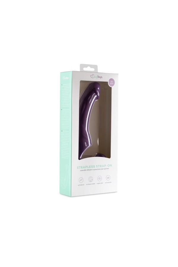 Trägerloser Strap-on-Vibrator - Lila