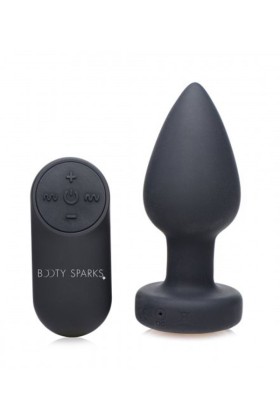 Vibrierender Butt Plug mit LED-Beleuchtung - Mittel