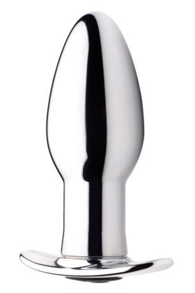 Chrome Blast Wiederaufladbarer Analplug mit Fernbedienung - klein