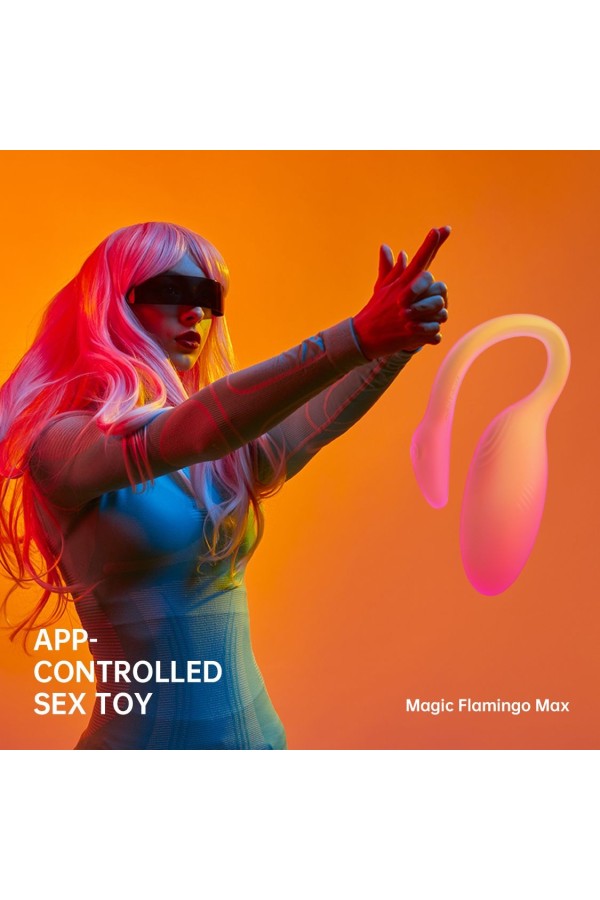 Magic Motion - Flamingo Max Vibro-Ei & Kegeltrainer in Einem - Orange
