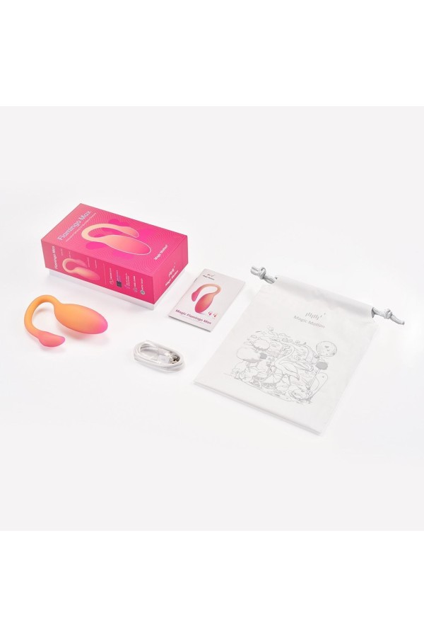 Magic Motion - Flamingo Max Vibro-Ei & Kegeltrainer in Einem - Orange