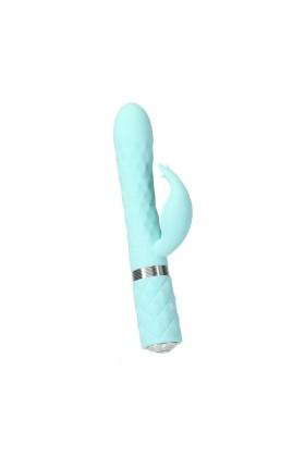Pillow Talk - Lively Rotierender Tarzan-Vibrator - Blaugrün